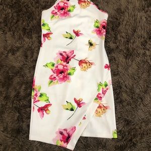 Fitted Floral Dress
